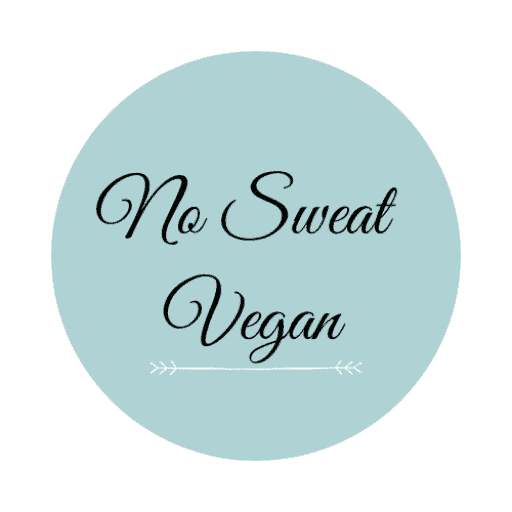 No Sweat Vegan logo.