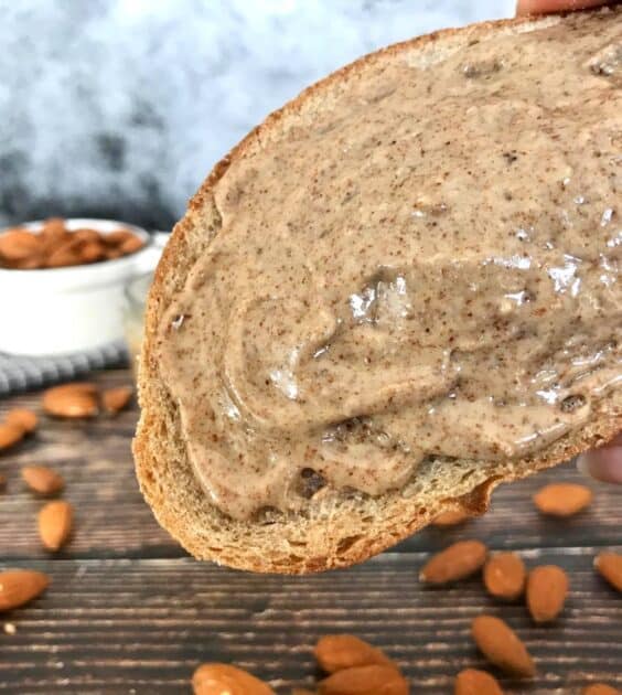 Almond butter on toast.