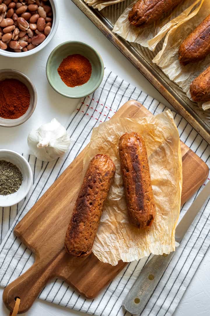 Vegan Italian Sausage Recipe (Gluten Free) - SunnysideHanne