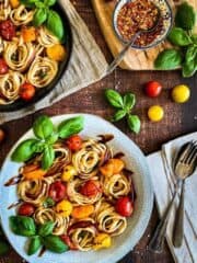 Cherry Tomato & Basil Pasta (Vegan & Oil-Free)