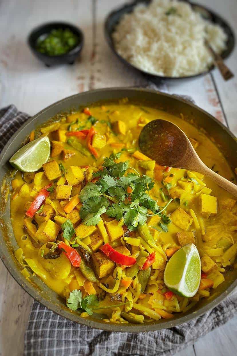 Vegan Yellow Thai Curry.