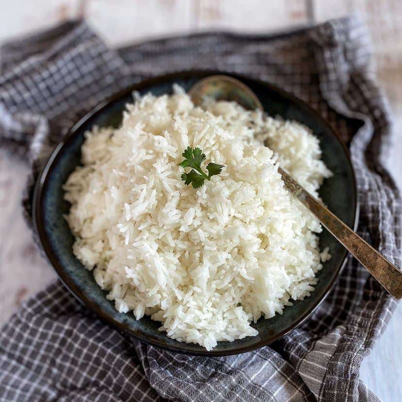 Perfect, fluffy rice.