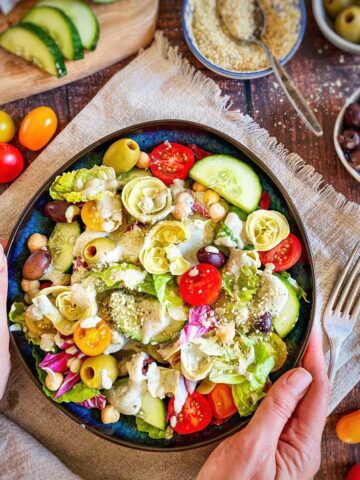 Healthy Vegan Italian Salad