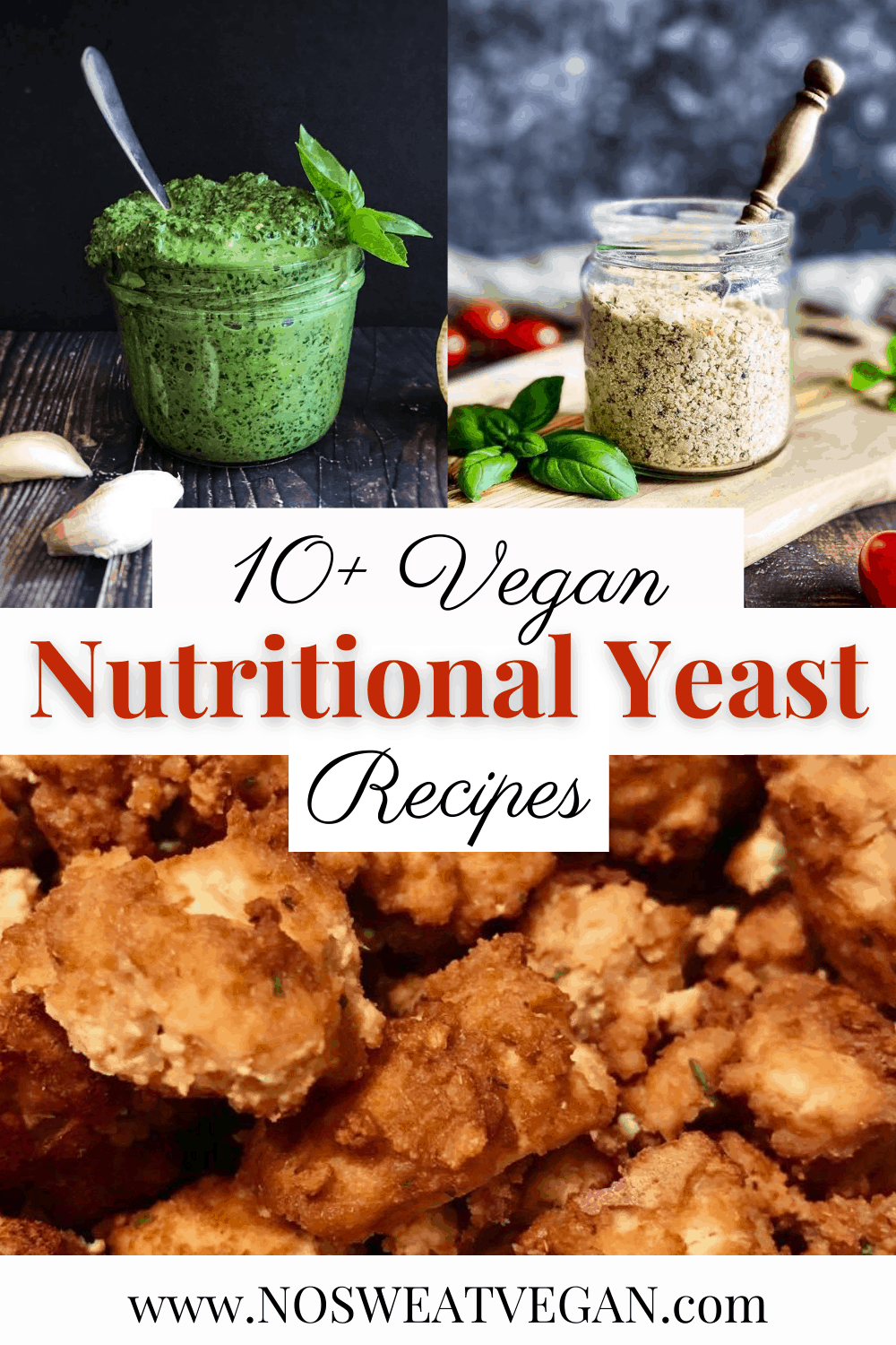 Vegan Nutritional Yeast Recipes pin.