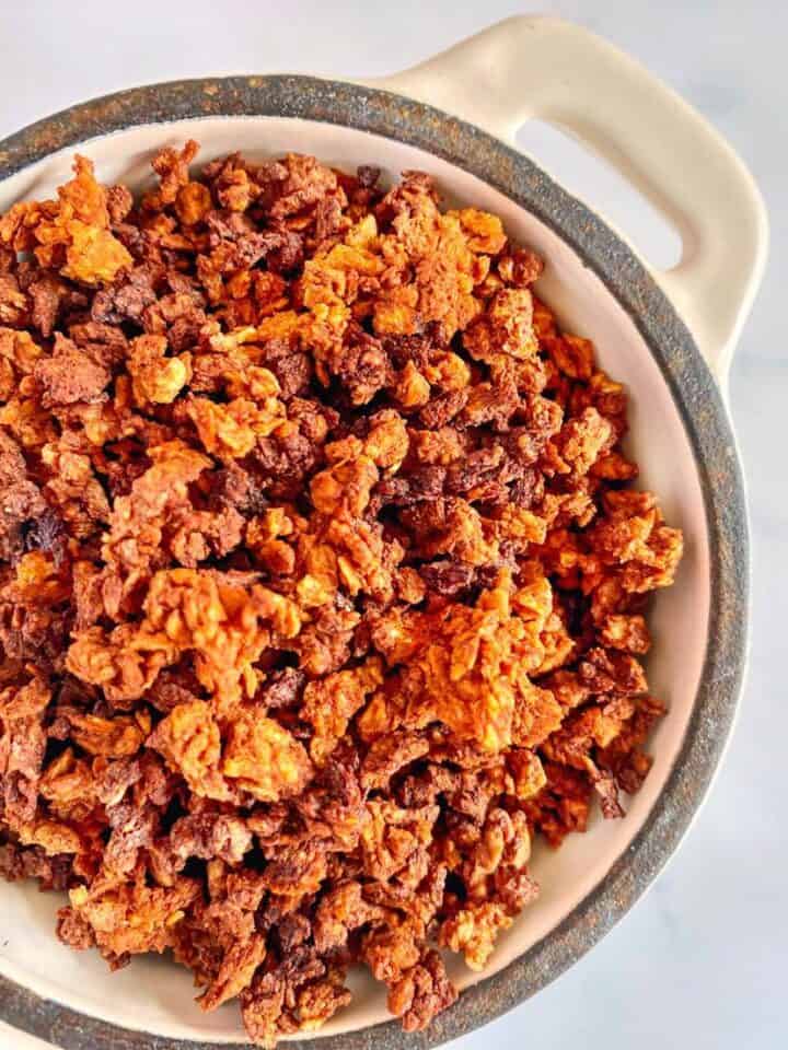Vegan Bacon Bits The Best TVP Recipe! No Sweat Vegan