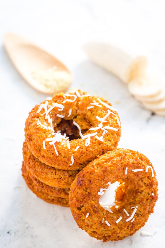 Banana donuts.