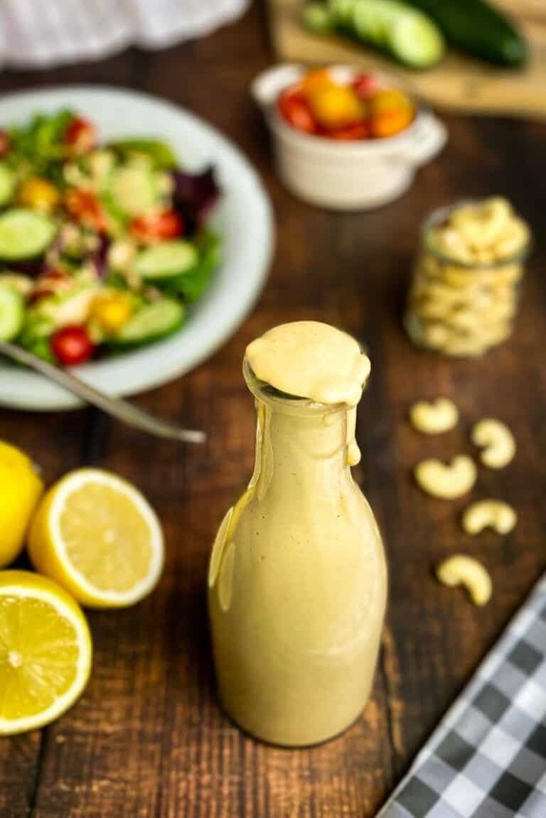 Creamy Balsamic Dressing (Vegan & OilFree) No Sweat Vegan