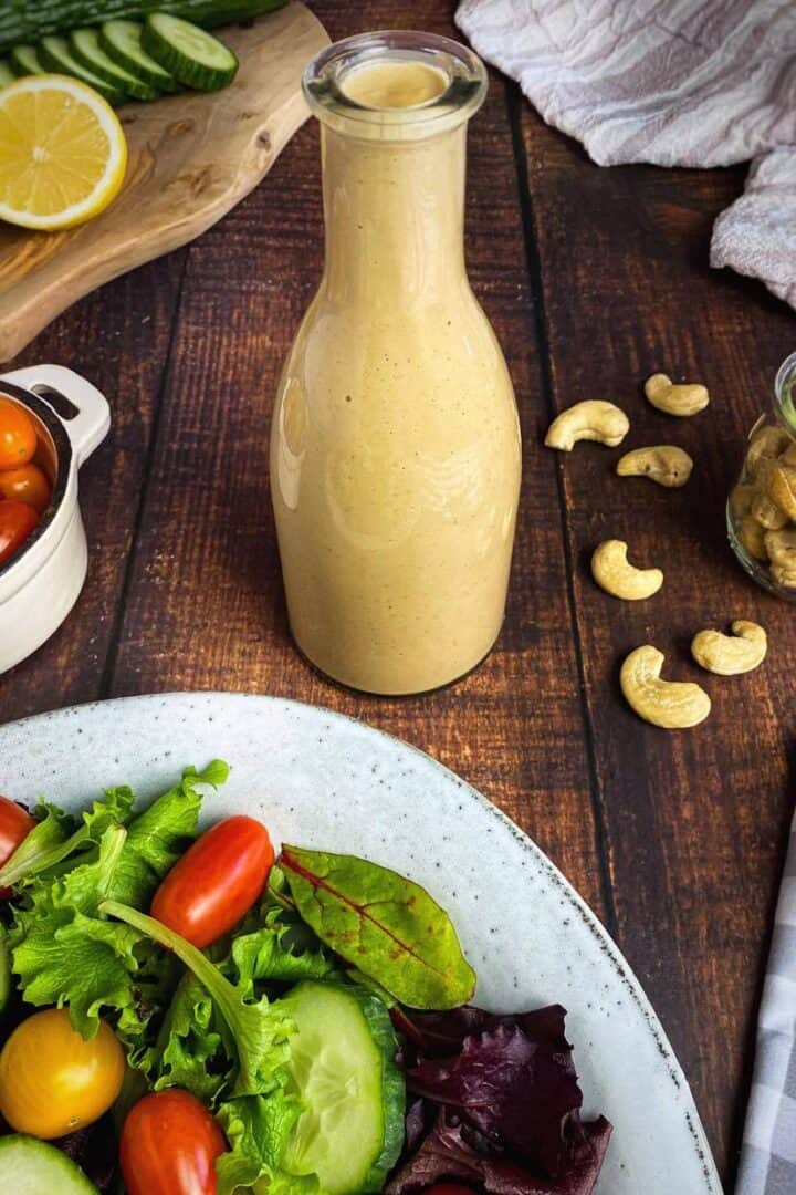Creamy Balsamic Dressing (Vegan & OilFree) No Sweat Vegan