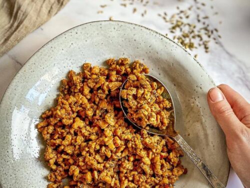 Vegan Italian Sausage Crumbles Recipe, OMG Meals