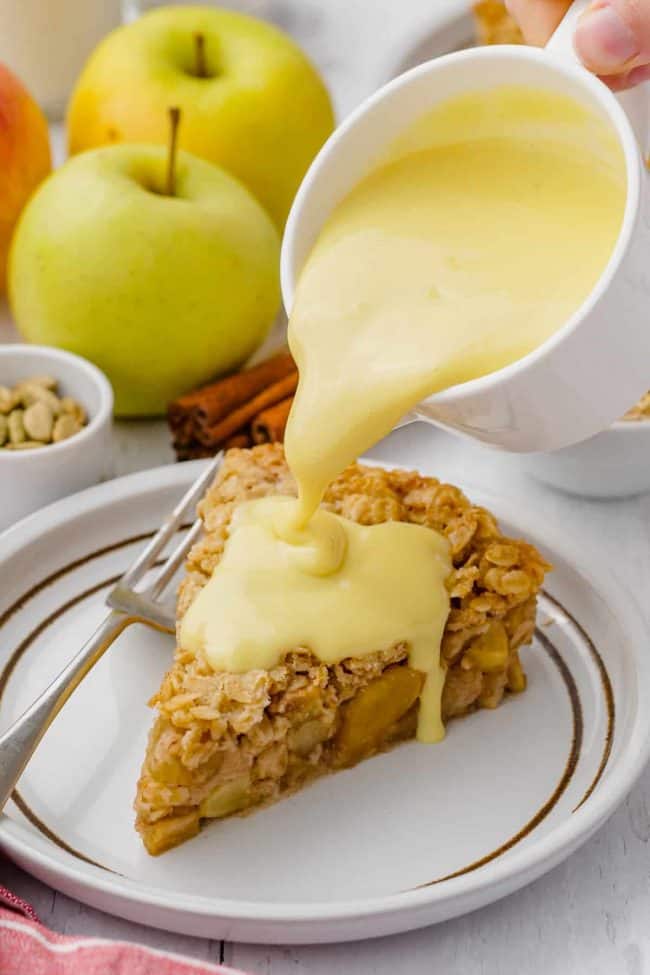 Vegan Sweedish apple pie.