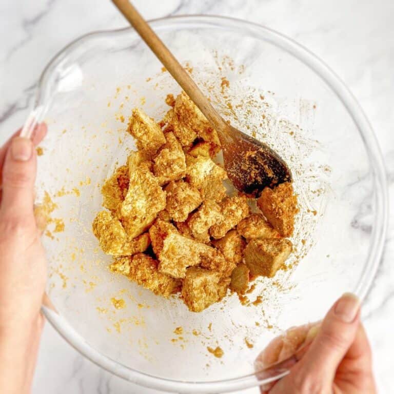 Air Fryer Tofu Nuggets (Vegan & OilFree) No Sweat Vegan