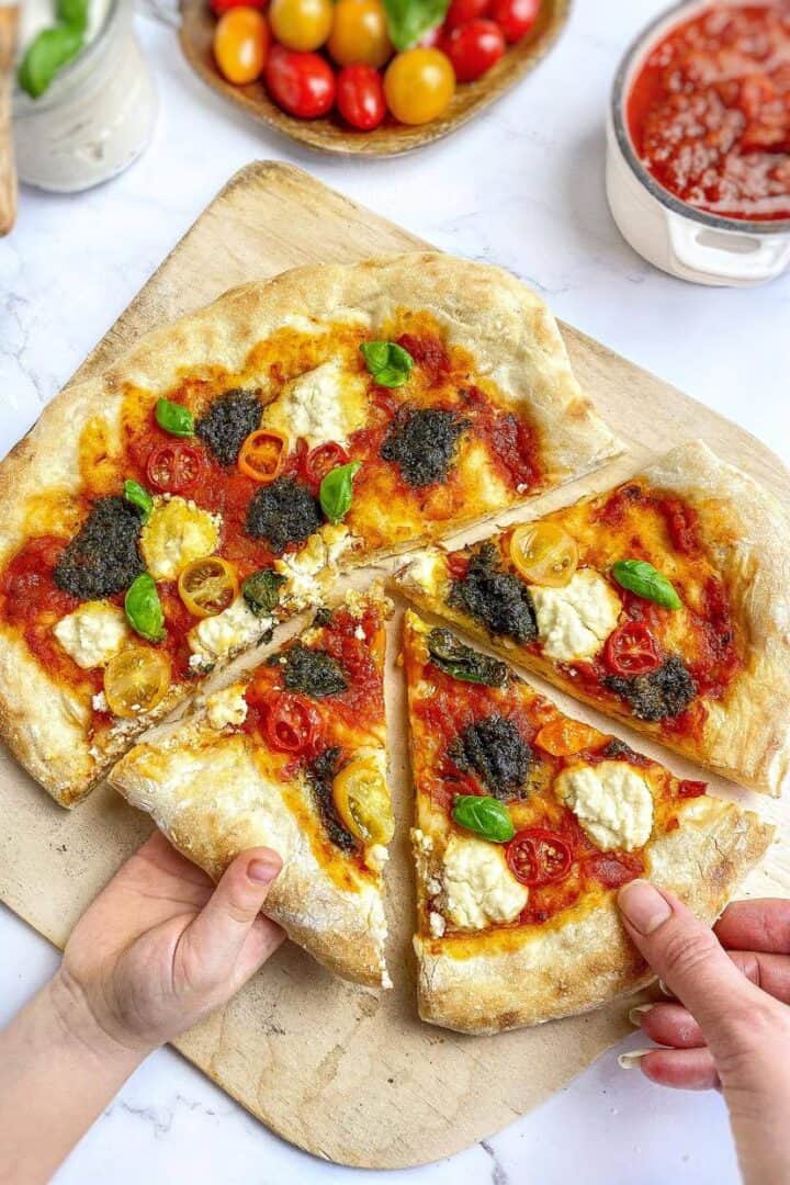 The BEST Vegan Pizza Dough (Homemade & OilFree) No Sweat Vegan