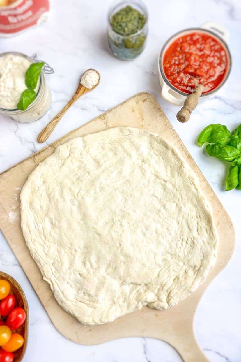 The BEST Vegan Pizza Dough (Homemade & Oil-Free) – No Sweat Vegan