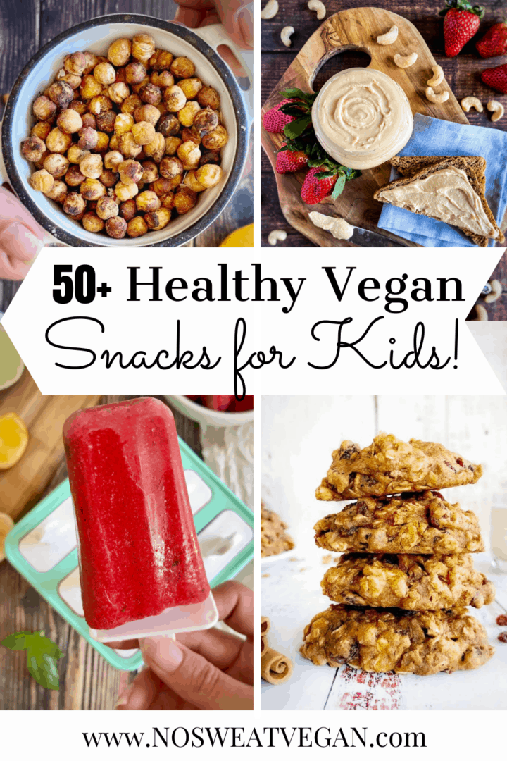Healthy Vegan Snacks for Kids – No Sweat Vegan