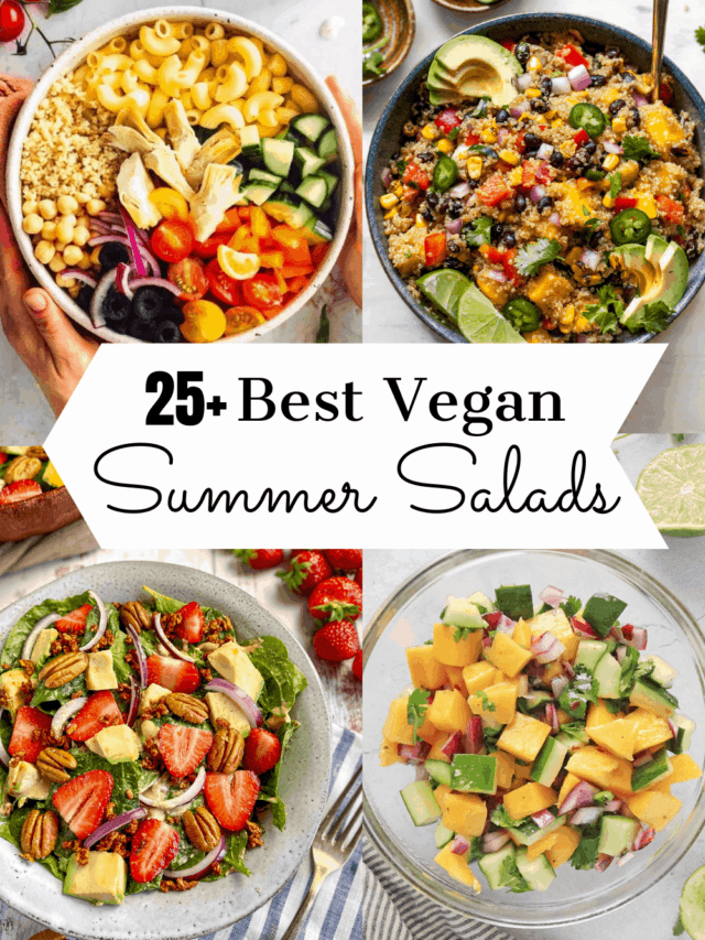 Best Vegan Summer Salads No Sweat Vegan