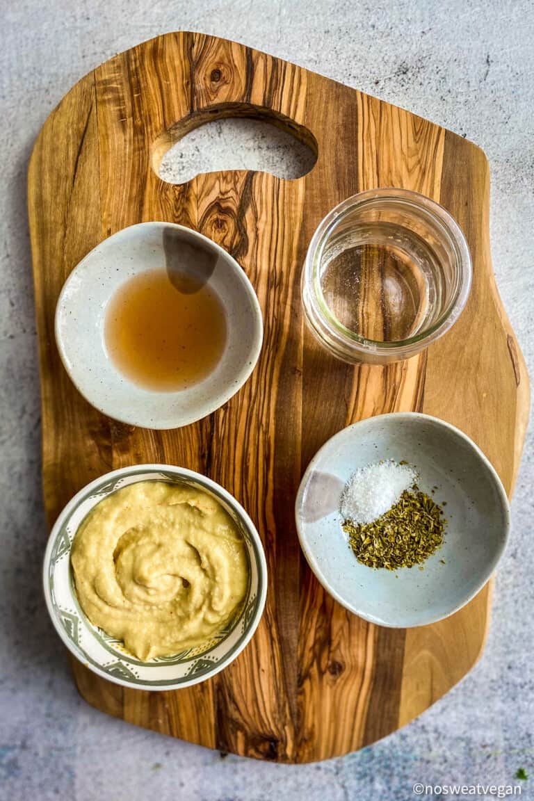 Hummus Dressing (OilFree Vegan Greek Dressing) No Sweat Vegan