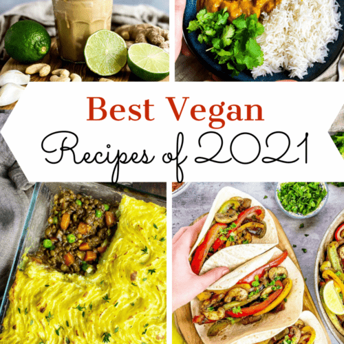 Best vegan recipes of 2021