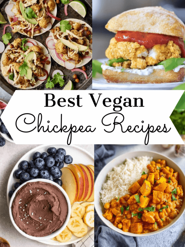 25+ Chickpea Recipes (All Vegan!)