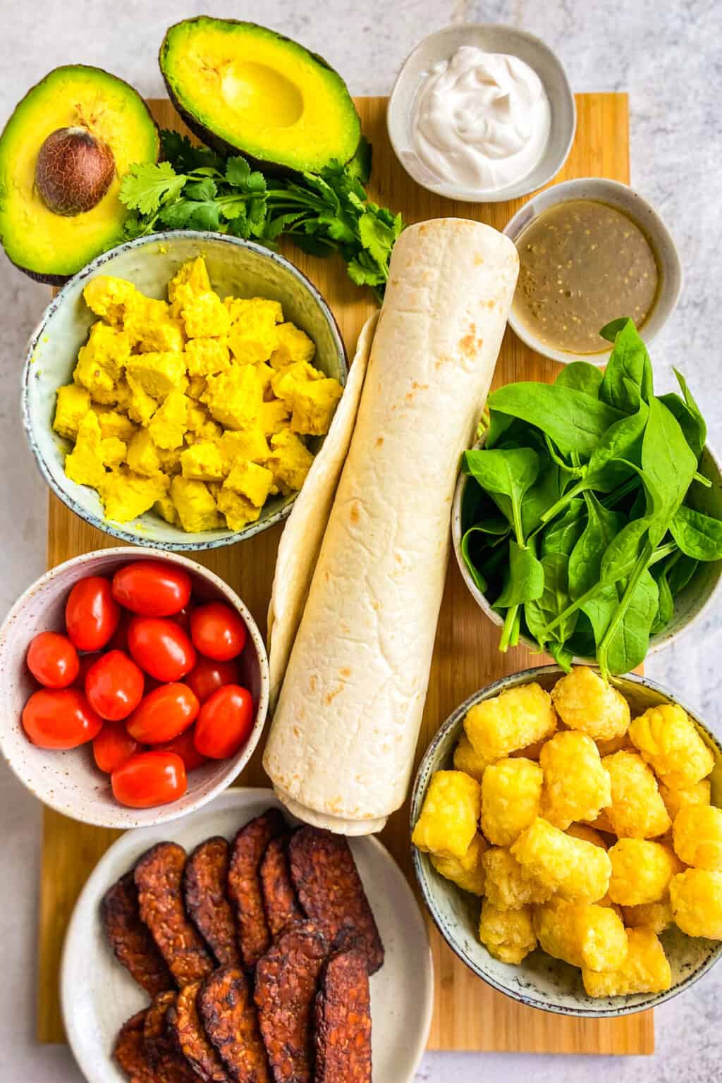 Vegan Breakfast Burritos (FreezerFriendly!) No Sweat Vegan