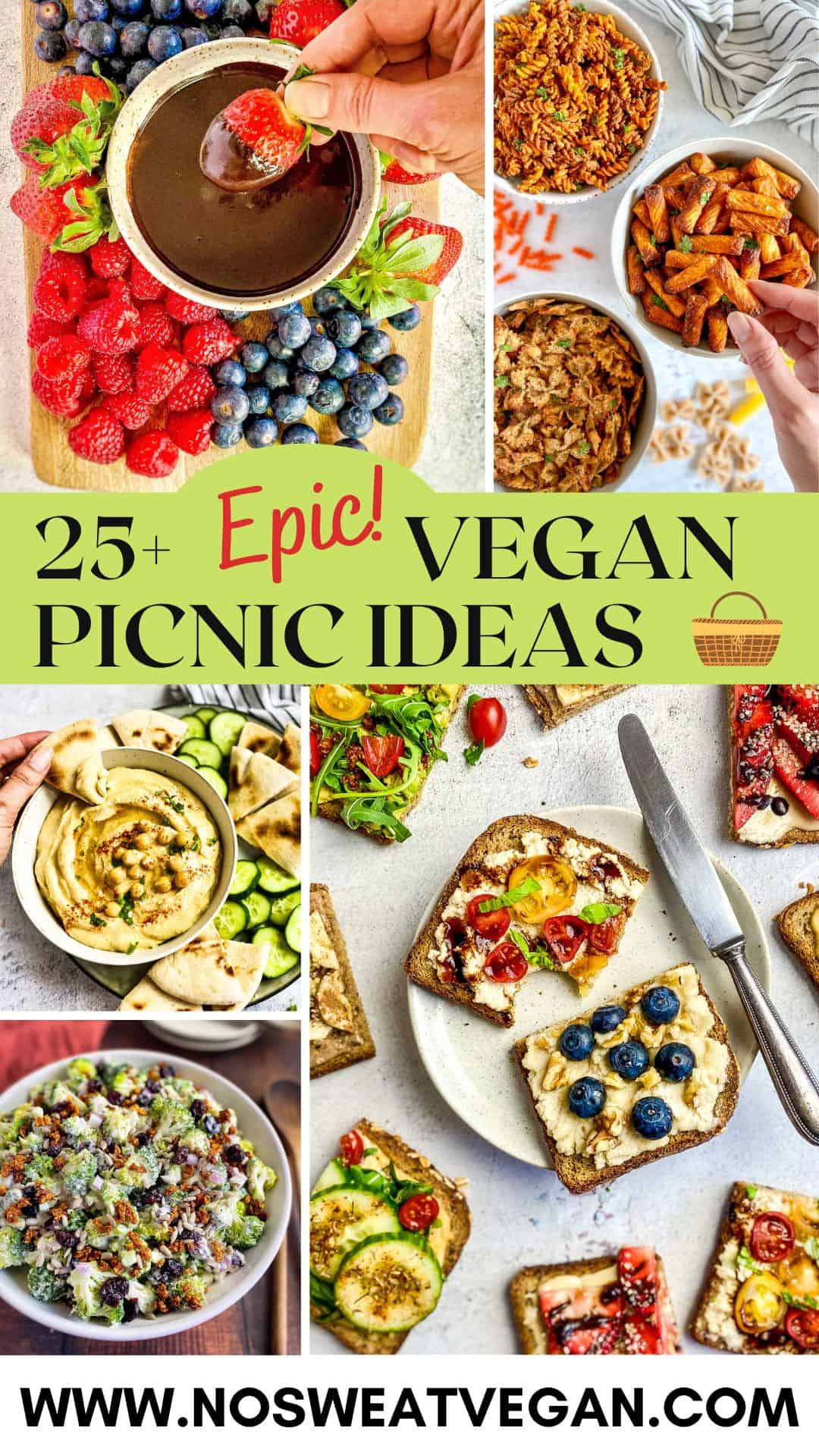 Best picnic ideas collage.