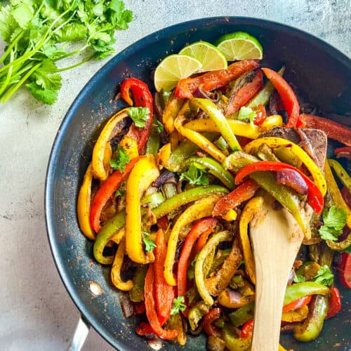 Fajita veggies recipe.