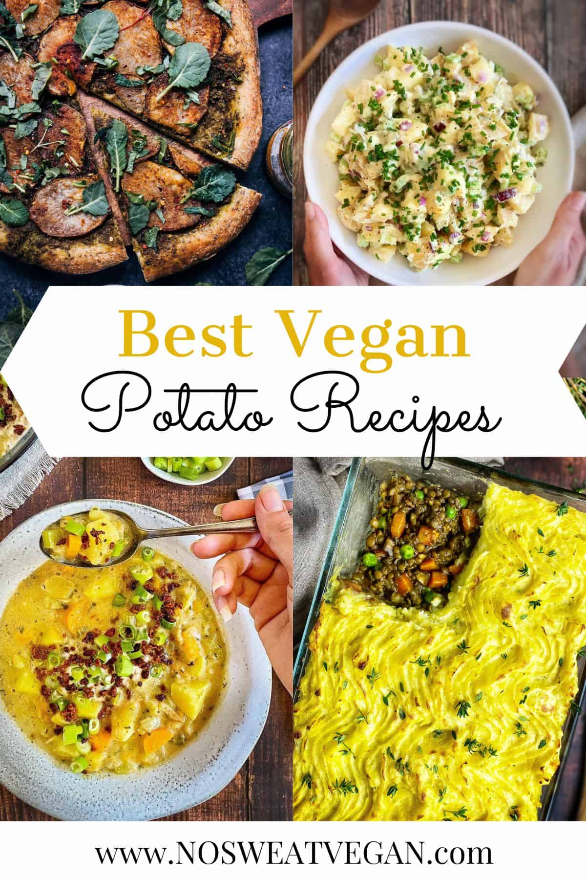 Vegan potato recipes.