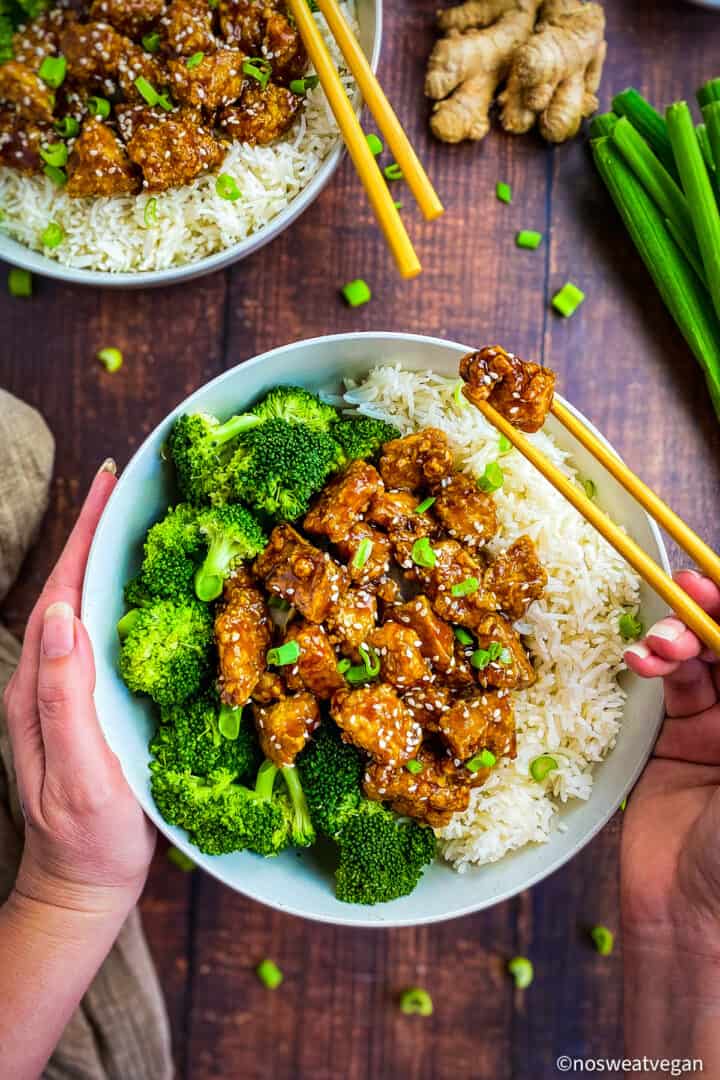 Teriyaki Tofu (Vegan & Oil-free!) – No Sweat Vegan