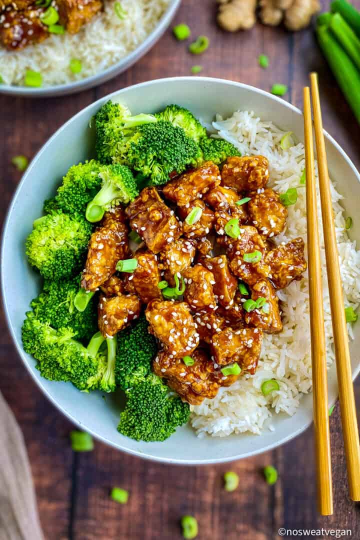 Teriyaki Tofu (Vegan & Oil-free!) – No Sweat Vegan