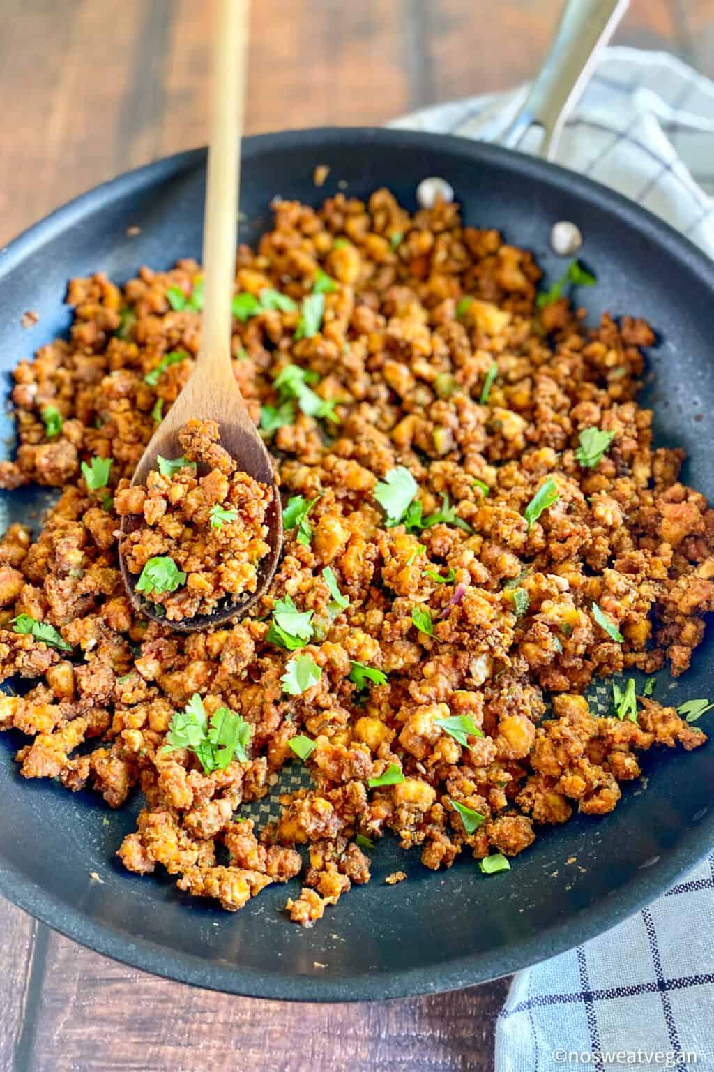 Tofu Taco Meat (Vegan + OilFree) No Sweat Vegan