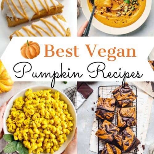 Vegan pumpkin recipes pin.