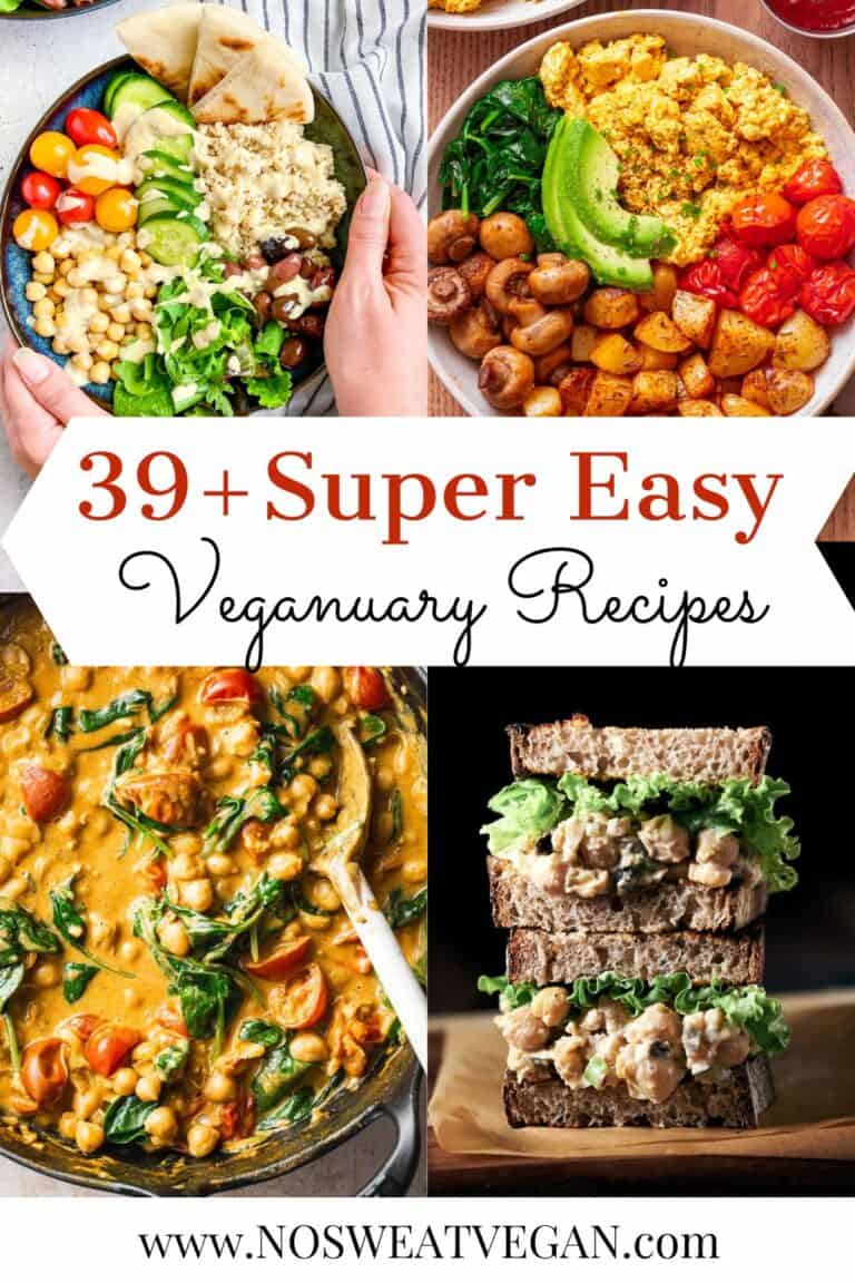 39 Easy Veganuary Recipes (Perfect for Beginners!) – No Sweat Vegan