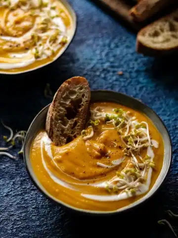 Sweet Potato Lentil Soup.